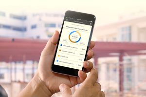 Rhumbix App on IMI Foreman's iPhone