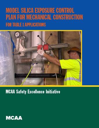 Model Silica Exposure Control Plan for Mechanical Construction for Table 1 Applications