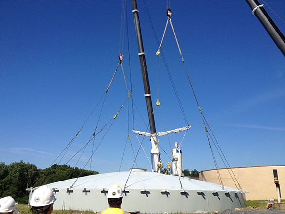 A Jobsite Lift Using Wire Rope Slings
