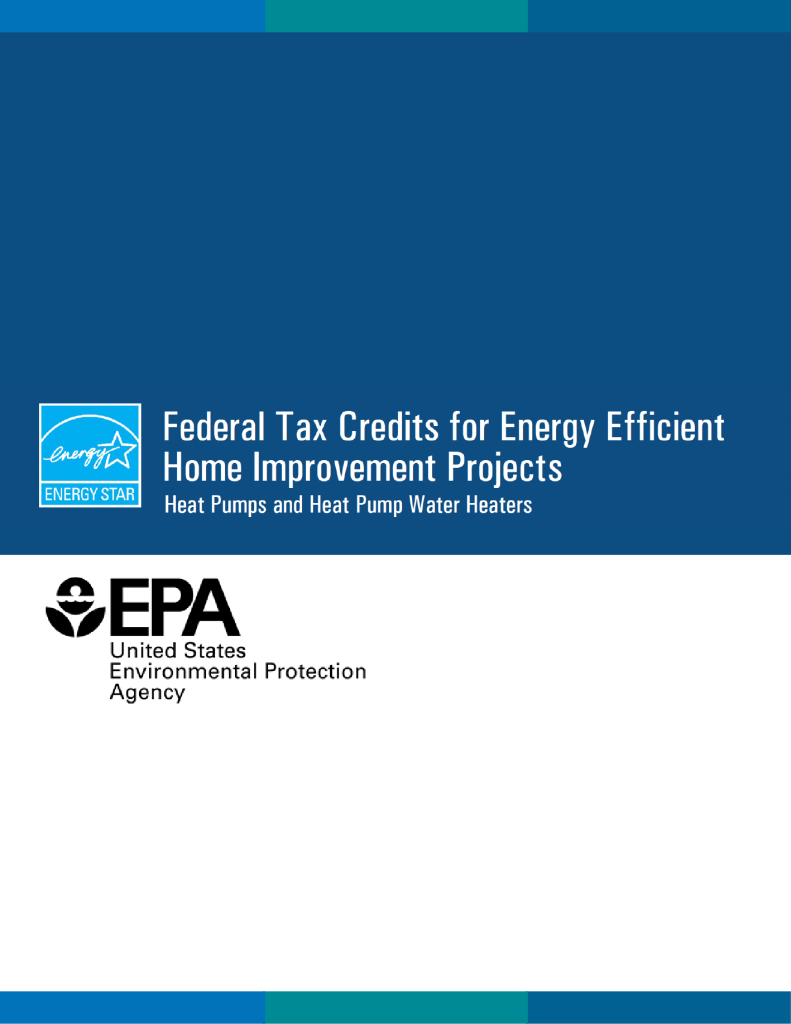 Federal Tax Credits for Energy Efficient Home Improvement Projects 